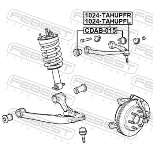 Rameno zavesenia kolies FEBEST 1024-TAHUPFR - obr. 1