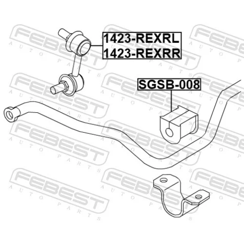 Tyč/Vzpera stabilizátora FEBEST 1423-REXRR - obr. 1