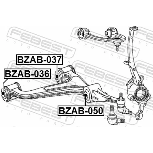 Uloženie riadenia FEBEST BZAB-050 - obr. 1