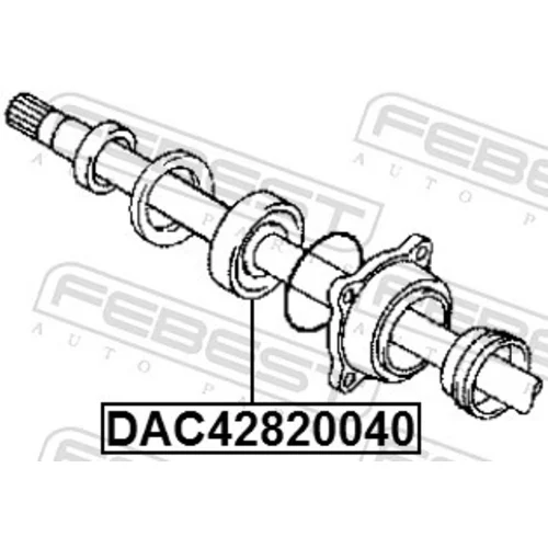 Ložisko kolesa FEBEST DAC42820040 - obr. 1