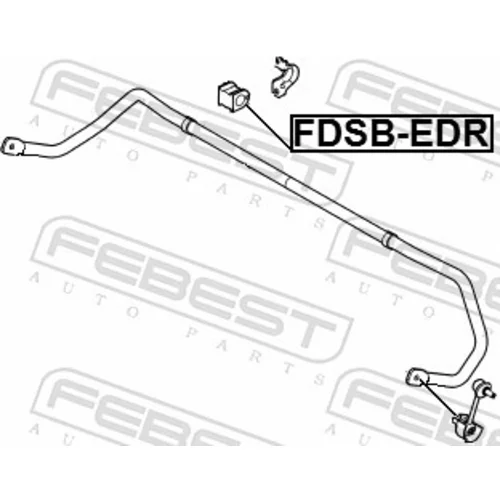 Uloženie priečneho stabilizátora FEBEST FDSB-EDR - obr. 1