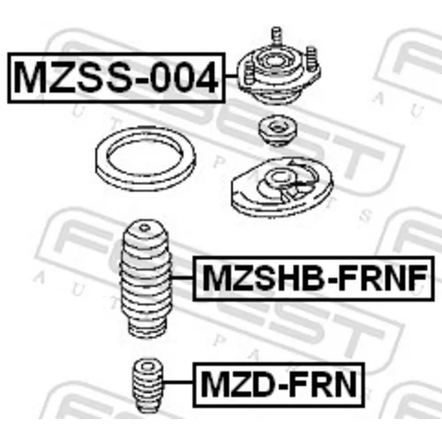 Doraz odpruženia FEBEST MZD-FRN - obr. 1