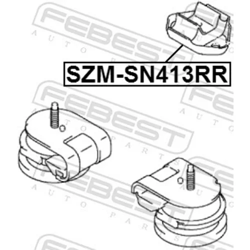 Uloženie motora FEBEST SZM-SN413RR - obr. 1