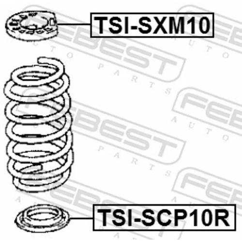 Tanier pružiny FEBEST TSI-SCP10R - obr. 1