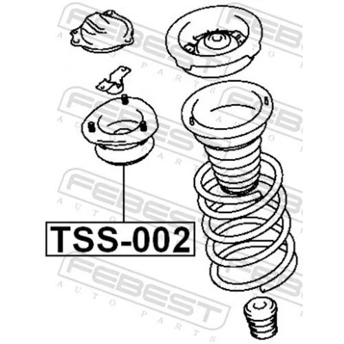 Ložisko pružnej vzpery FEBEST TSS-002 - obr. 1