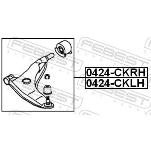 Rameno zavesenia kolies FEBEST 0424-CKRH - obr. 1