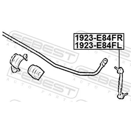Tyč/Vzpera stabilizátora FEBEST 1923-E84FR - obr. 1