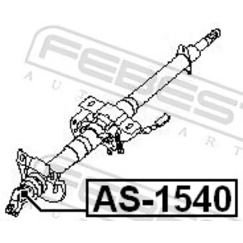 Kĺb hriadeľa riadenia FEBEST AS-1540 - obr. 1