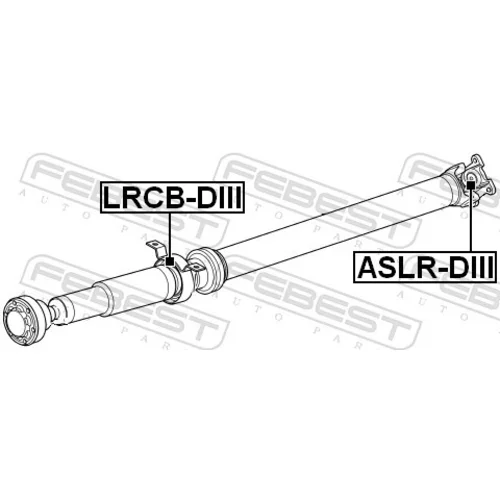 Kĺb pozdĺžneho hriadeľa FEBEST ASLR-DIII - obr. 1