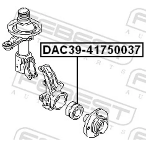 Ložisko kolesa FEBEST DAC39-41750037 - obr. 1