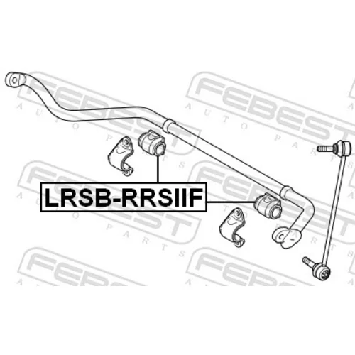 Uloženie priečneho stabilizátora FEBEST LRSB-RRSIIF - obr. 1