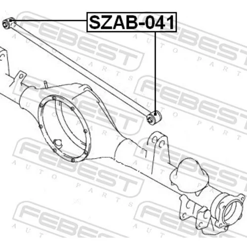 Uloženie riadenia FEBEST SZAB-041 - obr. 1