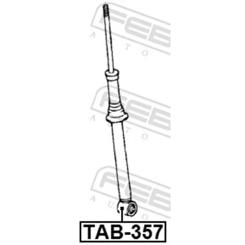 Puzdro, tlmič FEBEST TAB-357 - obr. 1