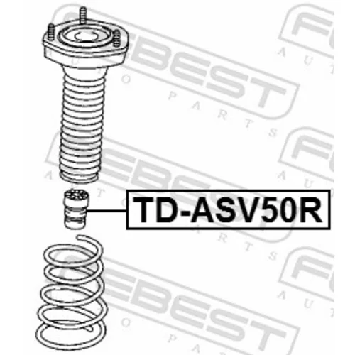 Doraz odpruženia FEBEST TD-ASV50R - obr. 1