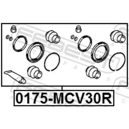 Opravná sada brzdového strmeňa FEBEST 0175-MCV30R - obr. 1