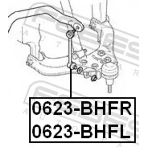 Tyč/Vzpera stabilizátora FEBEST 0623-BHFL - obr. 1