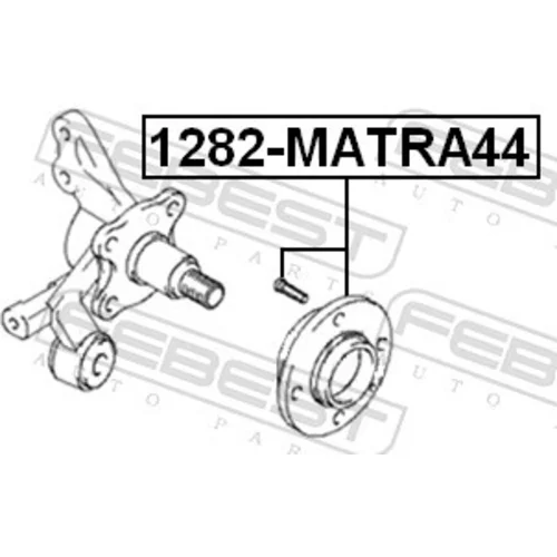 Náboj kolesa FEBEST 1282-MATRA44 - obr. 1