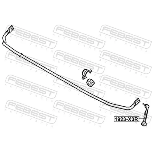 Tyč/Vzpera stabilizátora FEBEST 1923-X3R - obr. 1