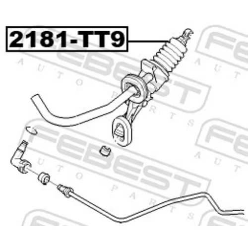 Hlavný spojkový valec FEBEST 2181-TT9 - obr. 1