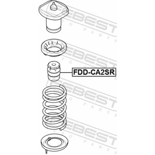 Doraz odpruženia FEBEST FDD-CA2SR - obr. 1