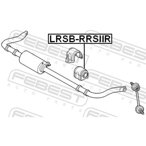 Uloženie priečneho stabilizátora FEBEST LRSB-RRSIIR - obr. 1