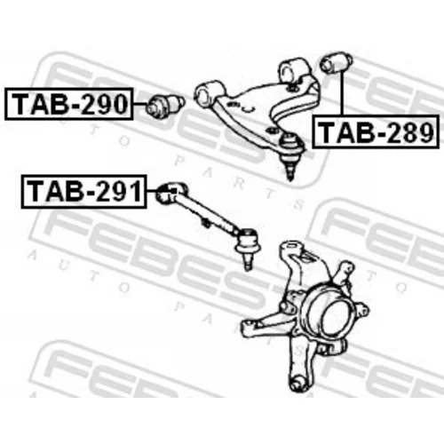 Uloženie riadenia FEBEST TAB-291 - obr. 1