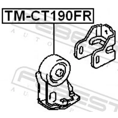 Uloženie motora FEBEST TM-CT190FR - obr. 1