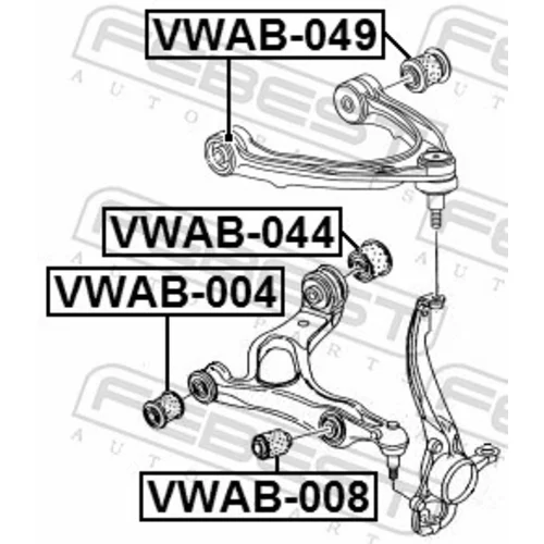 Uloženie riadenia FEBEST VWAB-049 - obr. 1