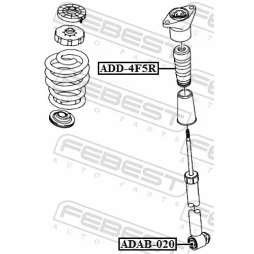 Puzdro, tlmič ADAB-020 /FEBEST/ - obr. 1