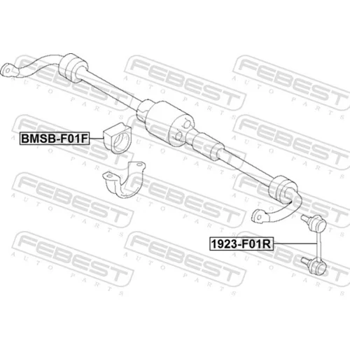 Uloženie priečneho stabilizátora FEBEST BMSB-F01F - obr. 1