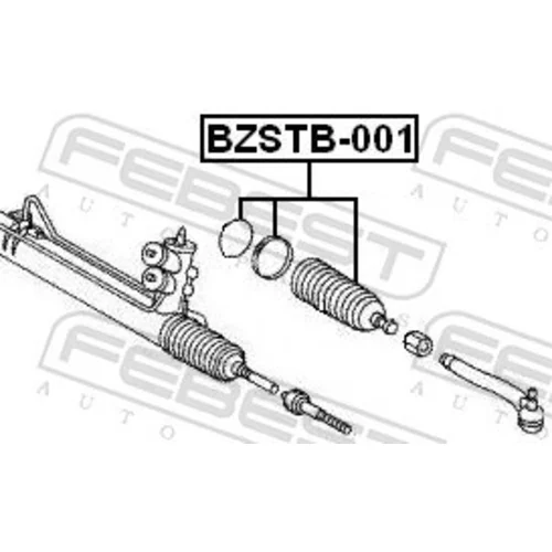 Manžeta riadenia FEBEST BZSTB-001 - obr. 1