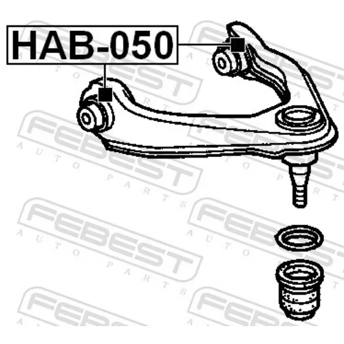 Uloženie riadenia FEBEST HAB-050 - obr. 1