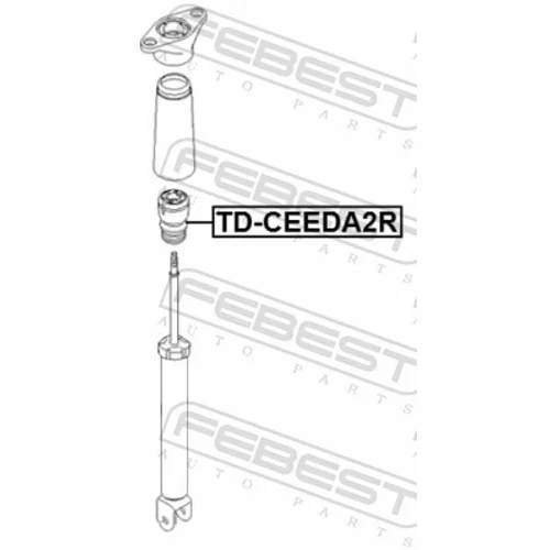 Doraz odpruženia FEBEST KD-CEEDA2R - obr. 1