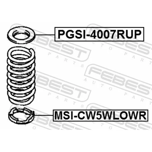 Tanier pružiny MSI-CW5WLOWR /FEBEST/ - obr. 1