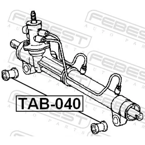 Uloženie prevodovky riadenia FEBEST TAB-040 - obr. 1