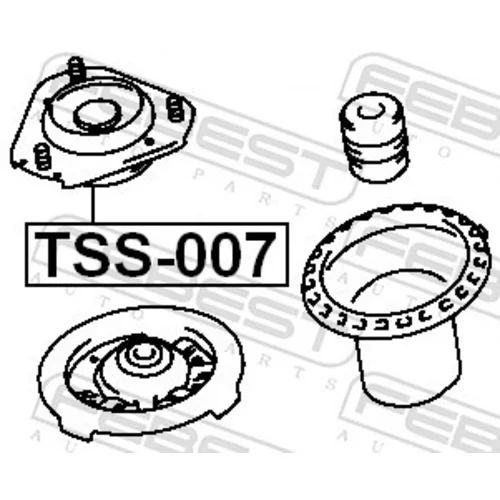 Ložisko pružnej vzpery FEBEST TSS-007 - obr. 1