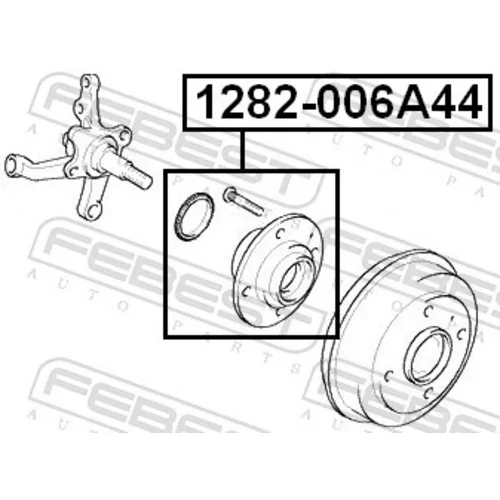 Náboj kolesa 1282-006A44 /FEBEST/ - obr. 1