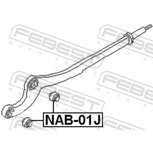 Uloženie riadenia FEBEST NAB-01J - obr. 1