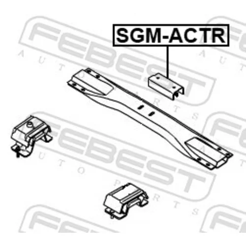 Uloženie motora FEBEST SGM-ACTR - obr. 1