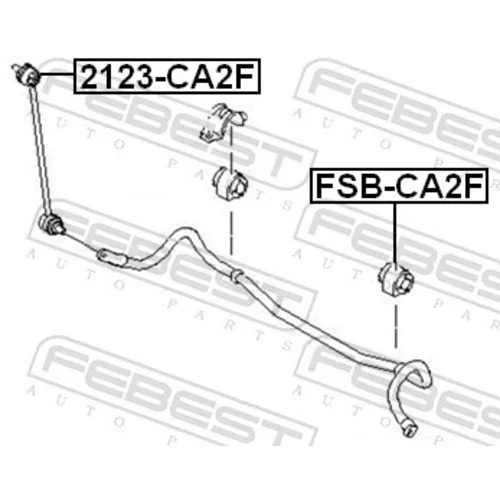 Tyč/Vzpera stabilizátora FEBEST 2123-CA2F - obr. 1