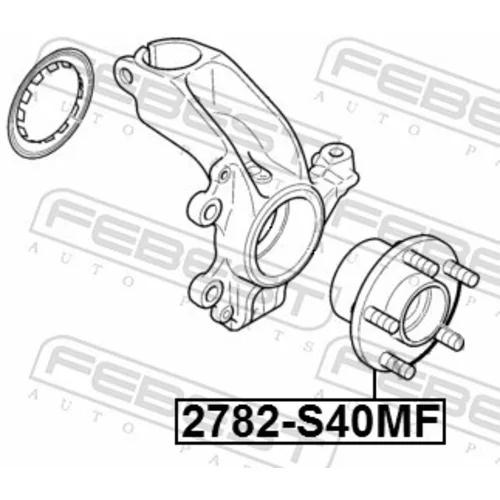 Náboj kolesa FEBEST 2782-S40MF - obr. 1