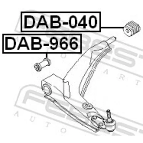 Uloženie riadenia FEBEST DAB-040 - obr. 1