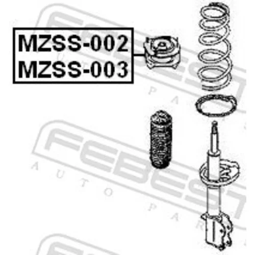 Ložisko pružnej vzpery FEBEST MZSS-002 - obr. 1