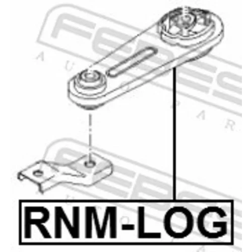 Uloženie motora FEBEST RNM-LOG - obr. 1