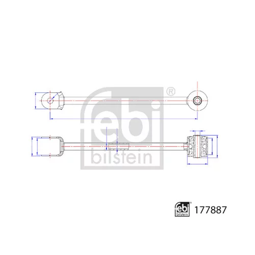 Rameno zavesenia kolies FEBI BILSTEIN 177887 - obr. 2