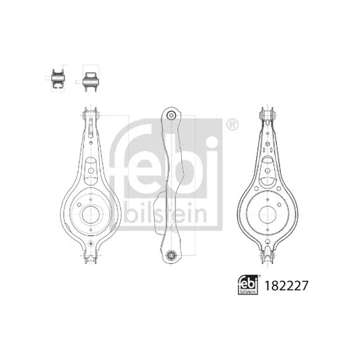 Rameno zavesenia kolies FEBI BILSTEIN 182227