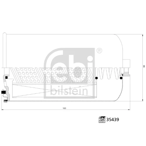 Palivový filter FEBI BILSTEIN 35439 - obr. 1