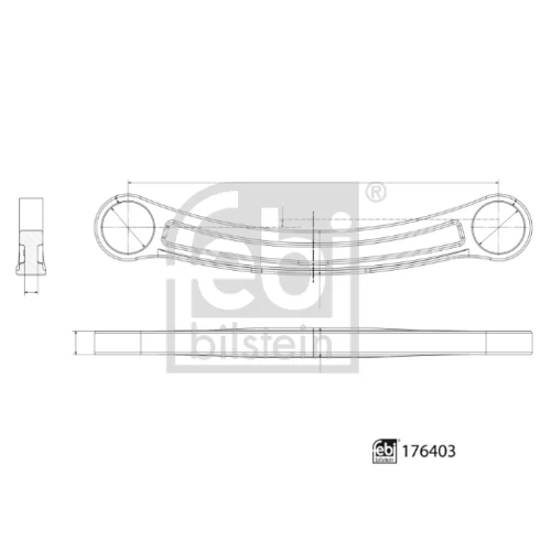 Rameno zavesenia kolies FEBI BILSTEIN 176403 - obr. 2