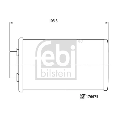 Hydraulický filter automatickej prevodovky FEBI BILSTEIN 176675 - obr. 1