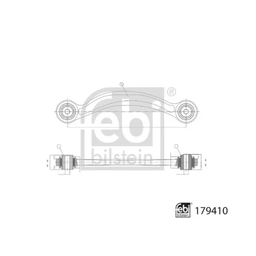 Rameno zavesenia kolies FEBI BILSTEIN 179410 - obr. 2